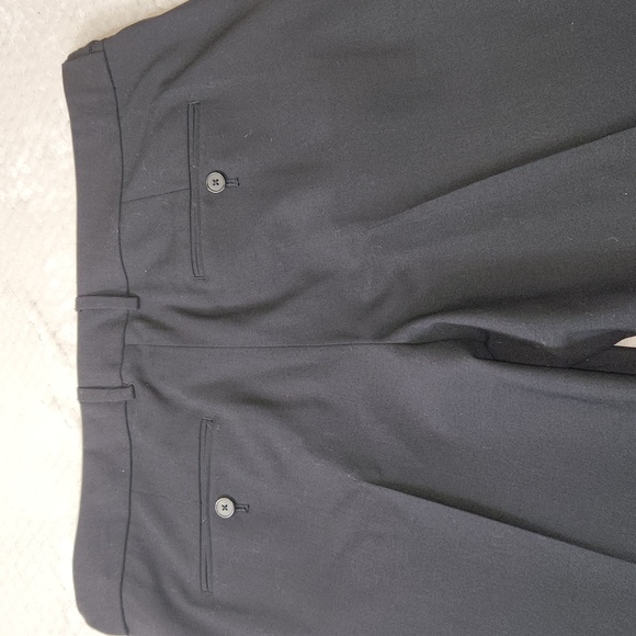 VINCE. WOMENS PANTS LIGHTWEIGHT WOOL BLEND SIZE 12 BLACK COLOR - Picture 11 of 15